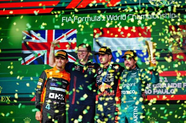 巅峰国际APP F1圣保罗大奖赛：维斯塔潘赛季第17冠 阿隆索登台